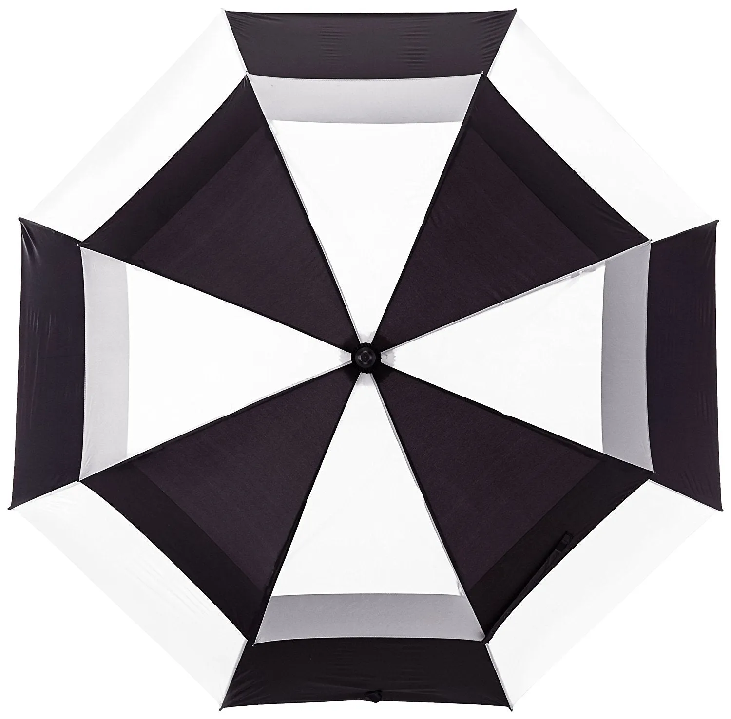 Totes Blue Line Auto Golf Vented Canopy Stick Umbrella  