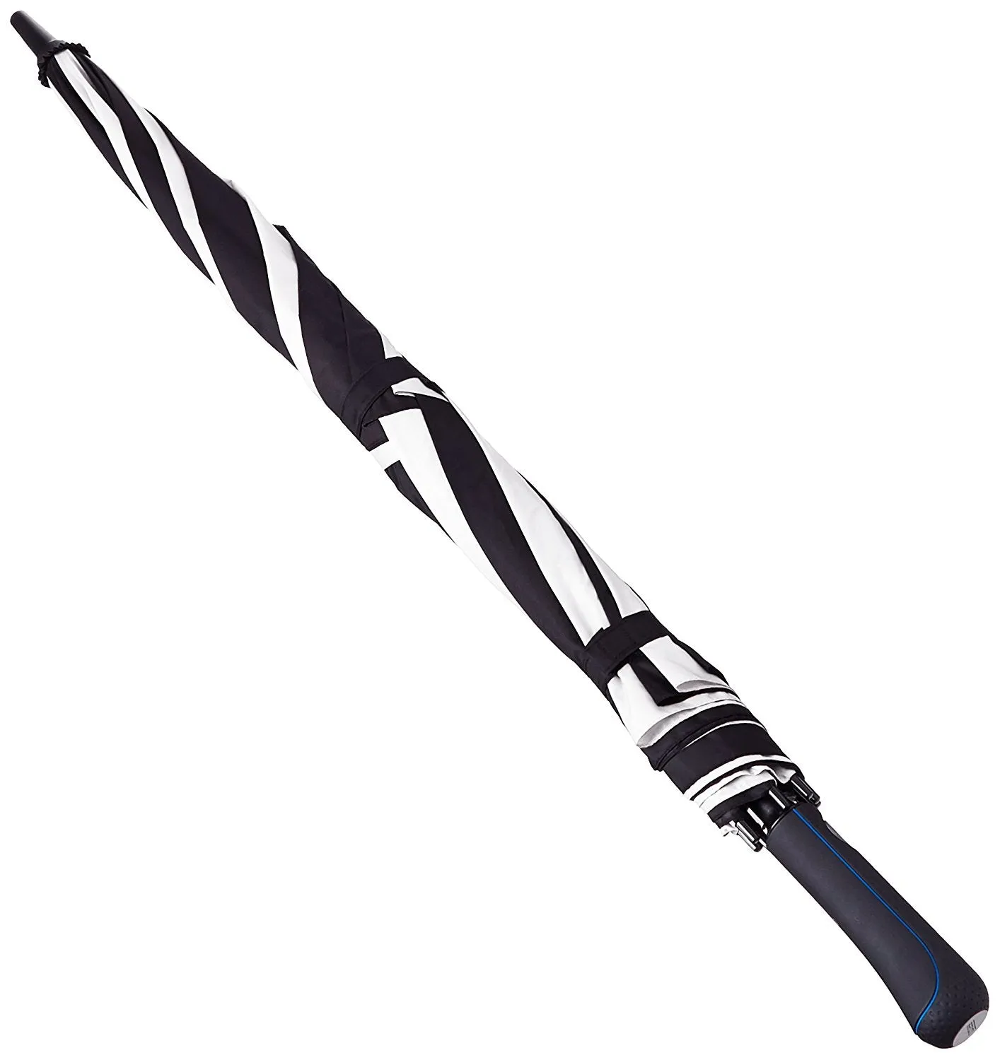 Totes Blue Line Auto Golf Vented Canopy Stick Umbrella  