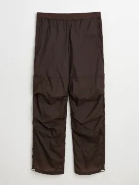 TRÈS BIEN everywear Parachute Pants Nylon Brown