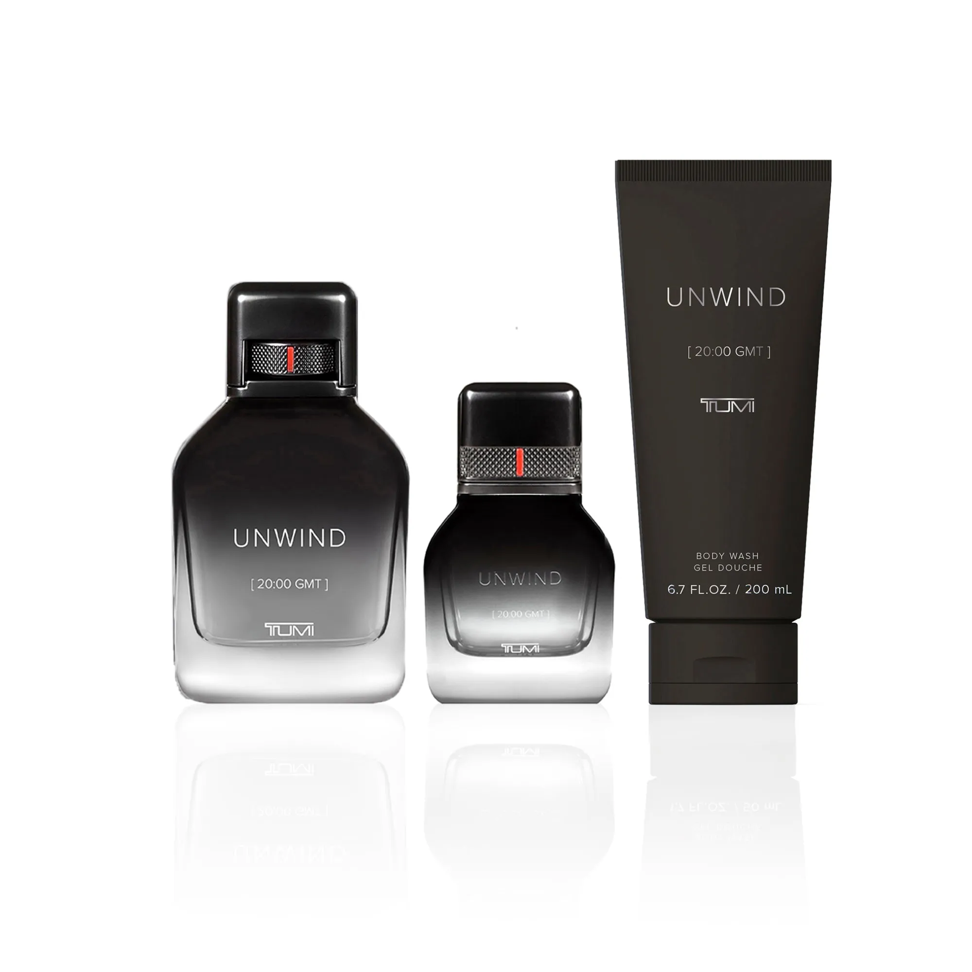 TUMI UNWIND [20:00 GMT] Gift Set - 100ml EDP + 30ml EDP + 200ml Body Wash