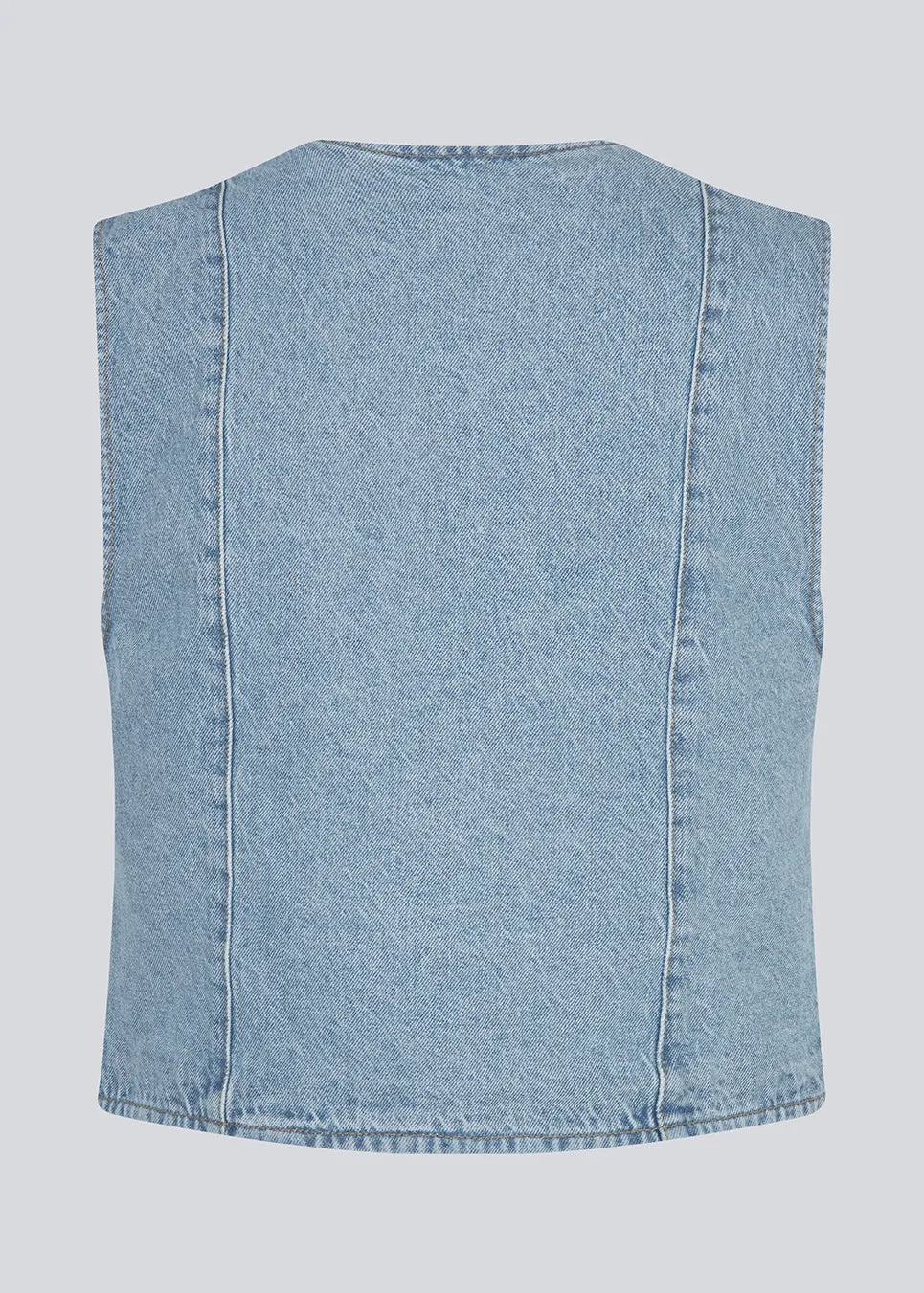 TylinMD vest - Light Blue Wash