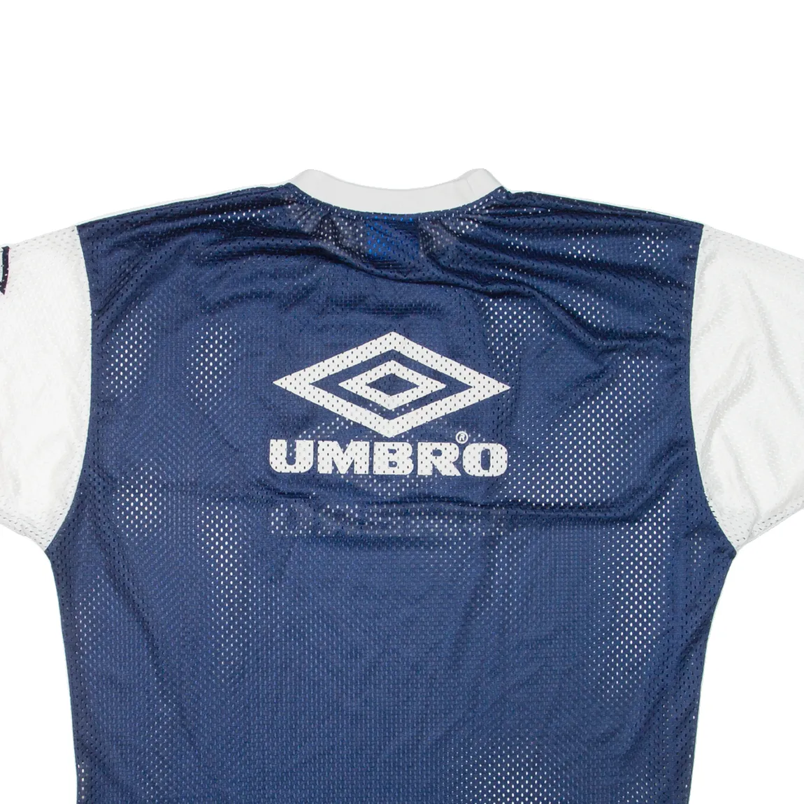 UMBRO Mens Football Shirt Jersey Blue XL