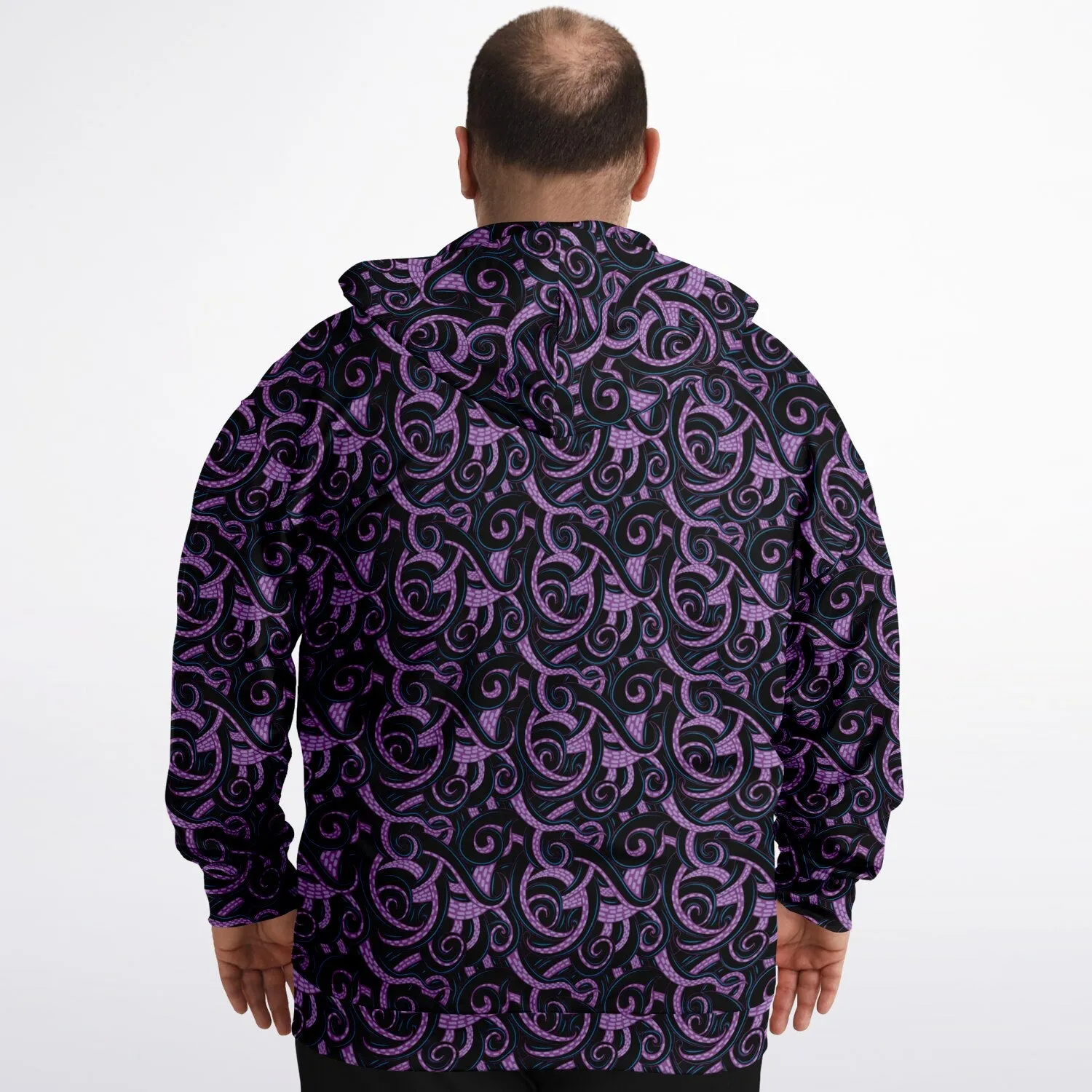 Ursula Tentacles Plus-size Unisex Zip Hoodie