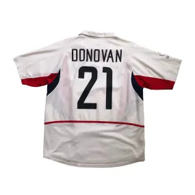 USA Donovan Original 2002 Nike Away Football Shirt Large
