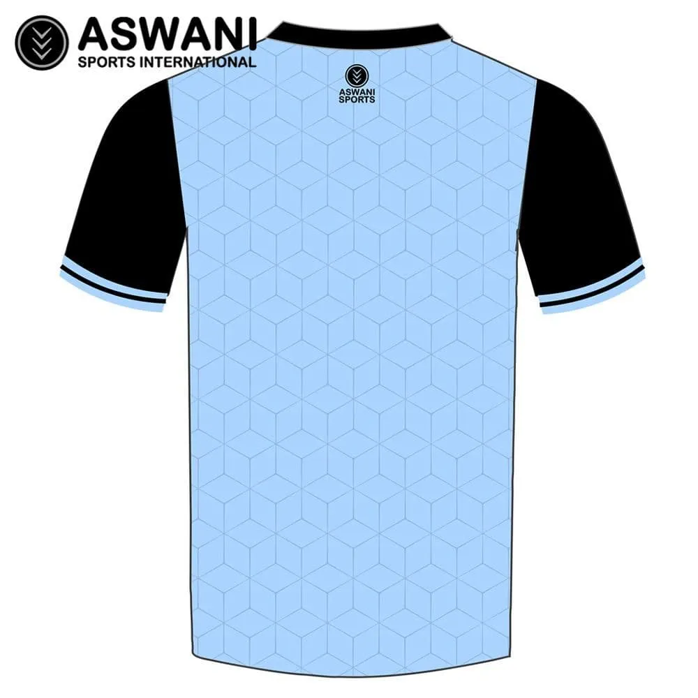 Usk Cricket Club Mens Training Shirt, Short Sleeve, Adult