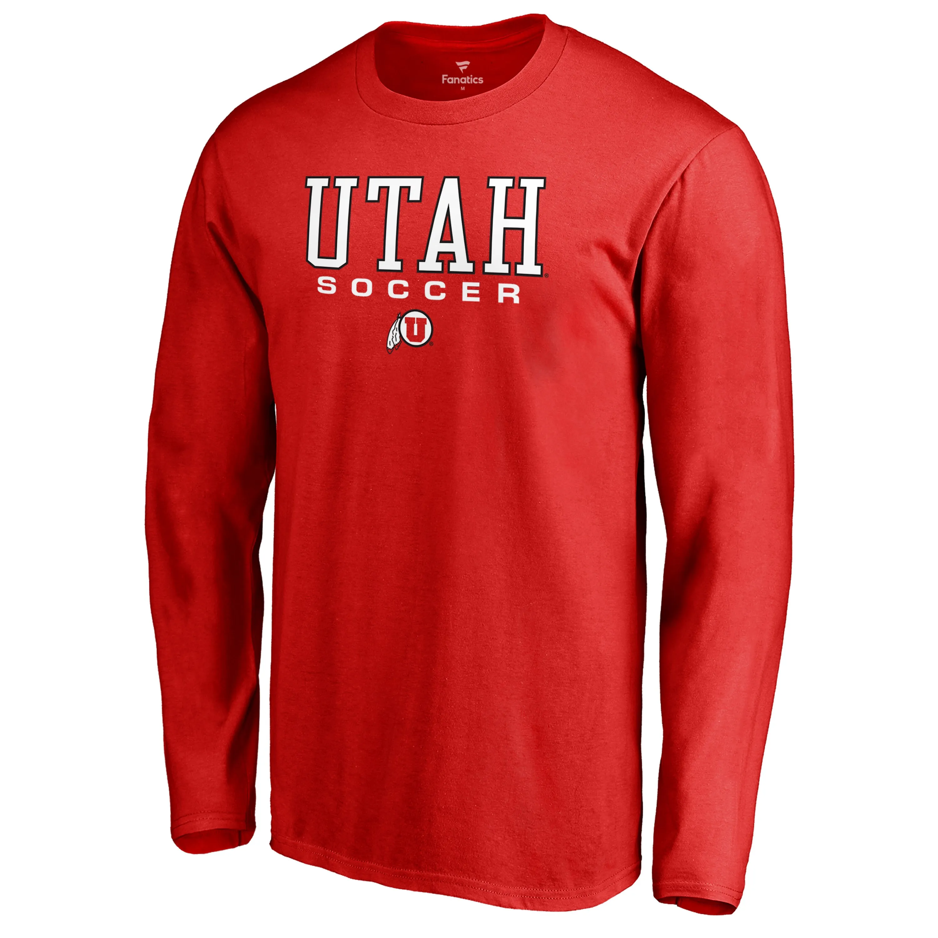 Utah Utes Red True Sport Soccer Long Sleeve T-Shirt