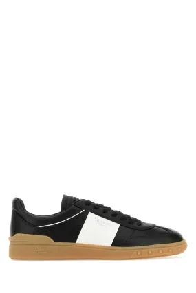 Valentino Garavani Black Leather Upvillage Sneakers
