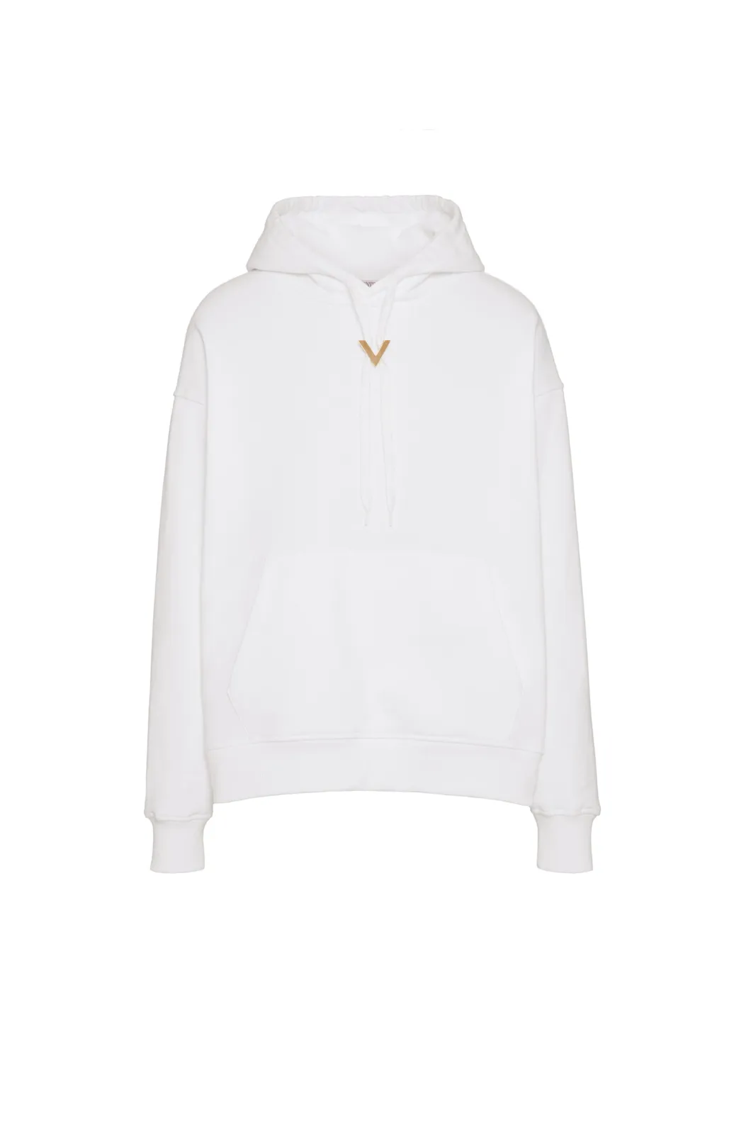 Valentino Garavani VLogo cotton White hoodie