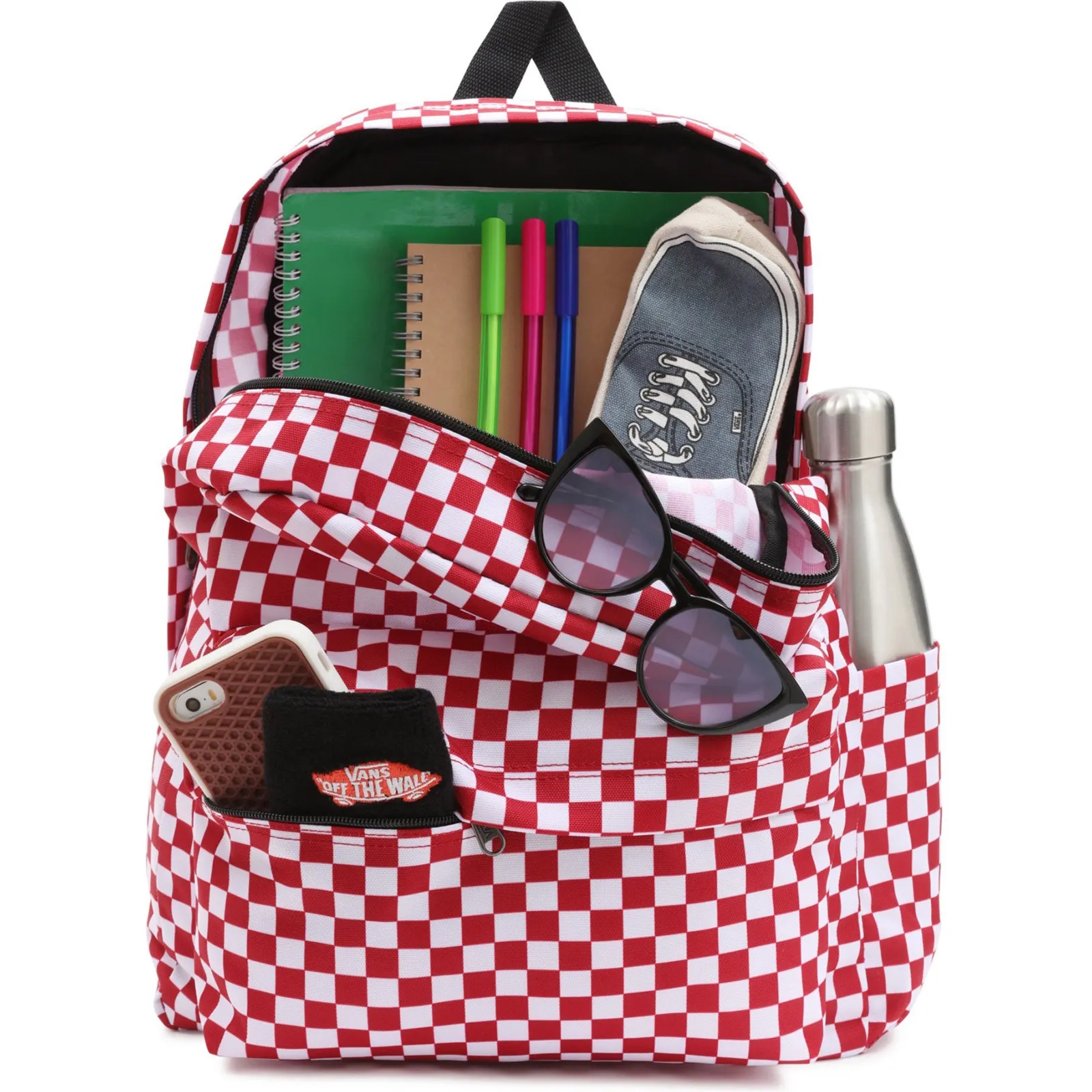 Vans Old Skool 22L Backpack - Chilli-Pepper Checkerboard