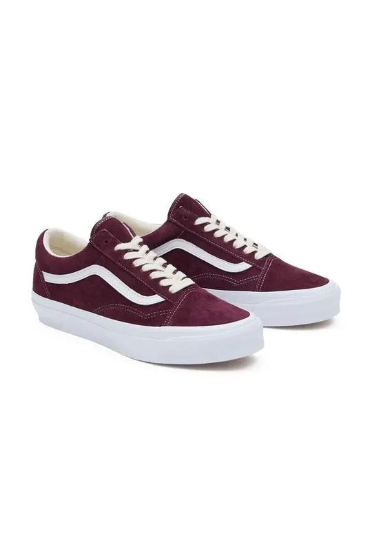 Vans suede plimsolls Premium Standards Old Skool 36 maroon color VN000CNG4QU1