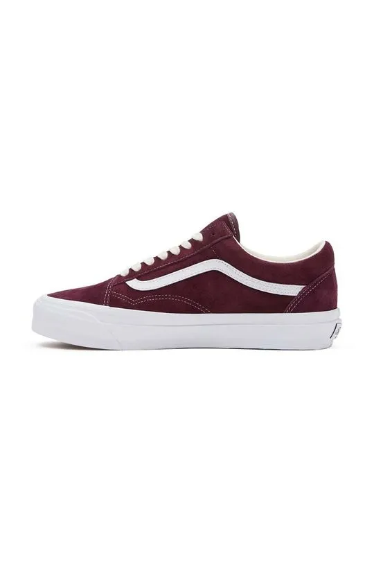 Vans suede plimsolls Premium Standards Old Skool 36 maroon color VN000CNG4QU1