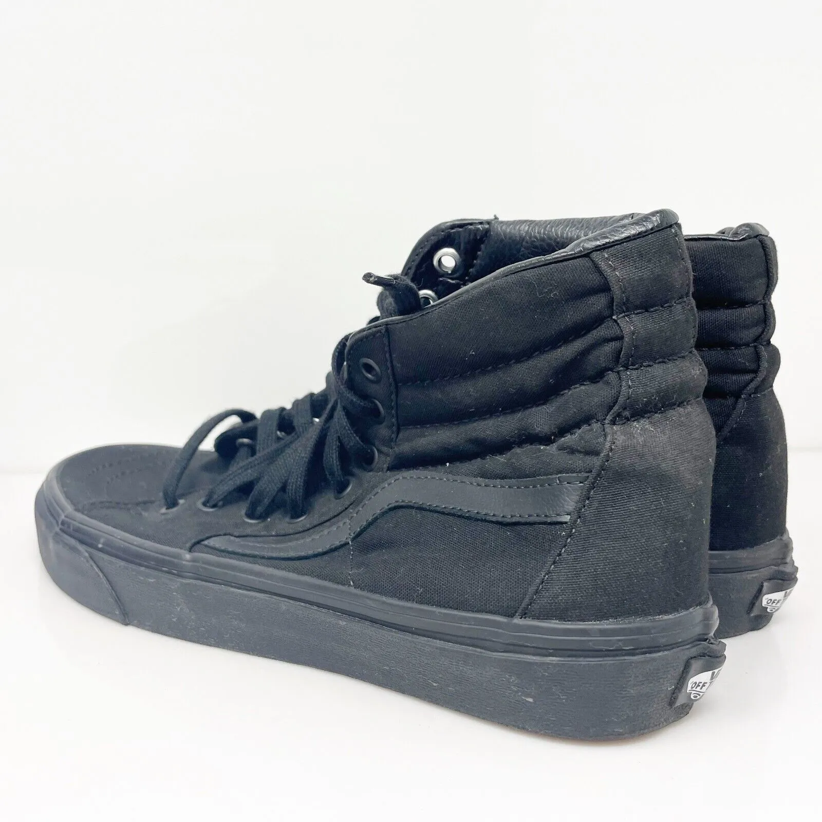 Vans Unisex Sk8 Hi 721565 Black Casual Shoes Sneakers Size M 9.5 W 11