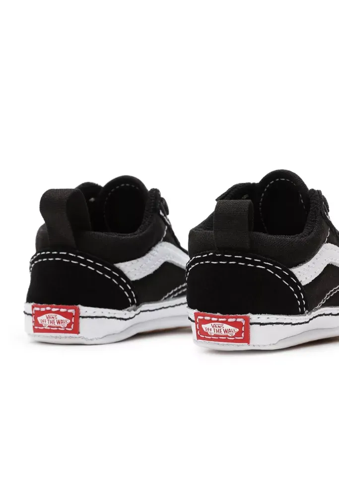 Vans Αγκαλι Old Skool Crib Μαυρα