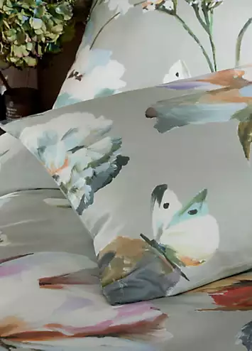 Vantona Home Boutique Naomi Floral 200 Thread Count Cotton Duvet Cover Set | Kaleidoscope