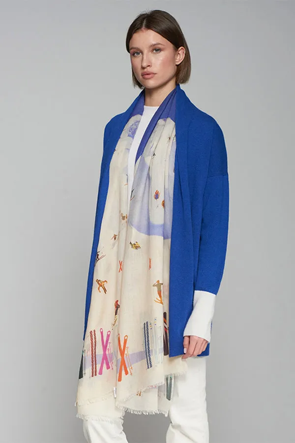 Vilagallo LANA CASH BLEND KNITWEAR CARDIGAN