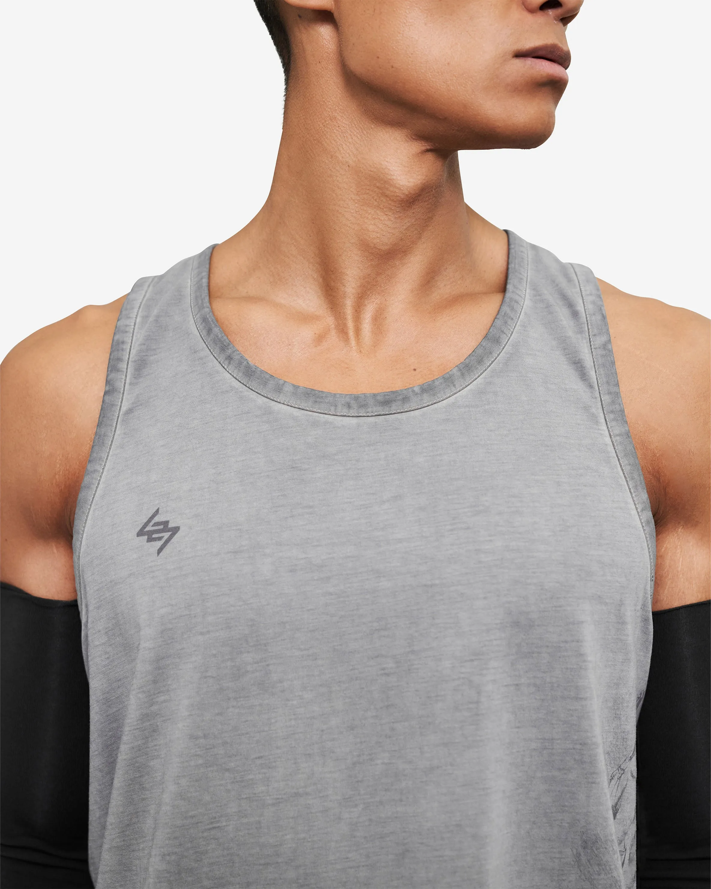 Vintage 247 Run Vest - Smoke