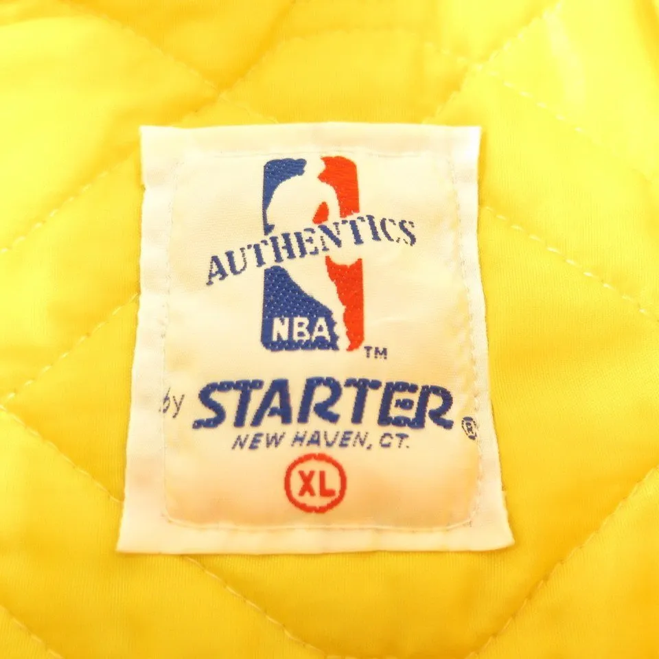 Vintage 80s Los Angeles Lakers Starter Jacket Mens XL NBA Basketball Satin