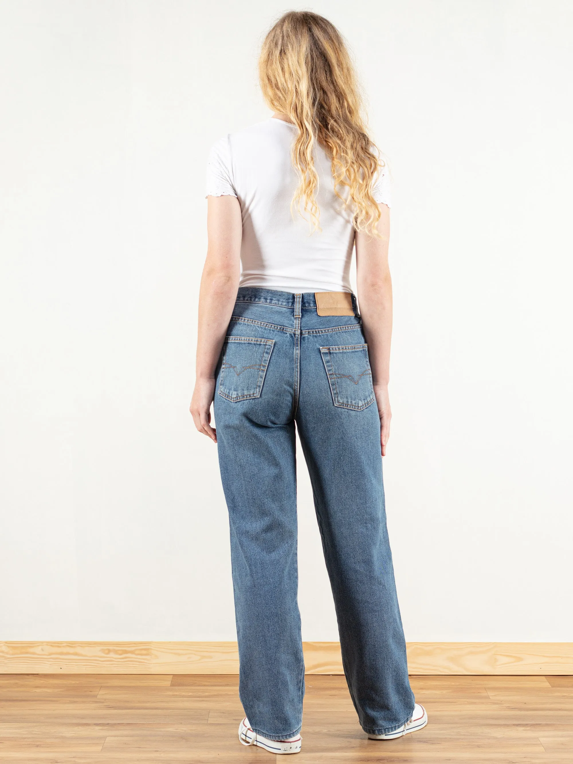 Vintage 90s Women Loose Denim Jeans
