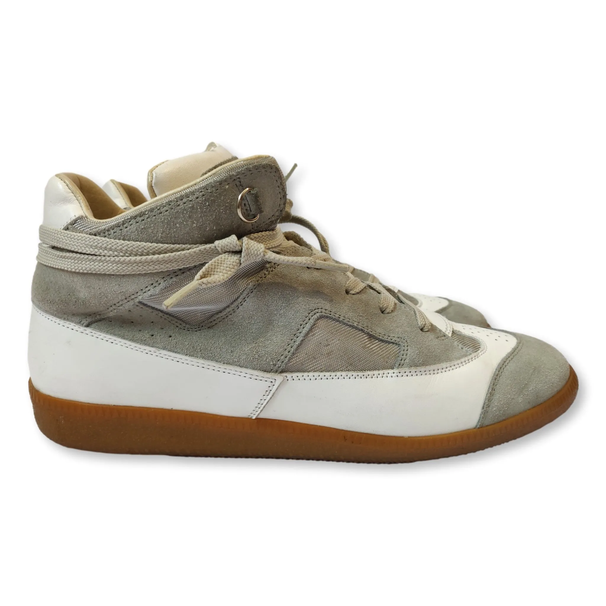 Vintage beige Maison Margiela Line 22 sneakers Made in Italy
