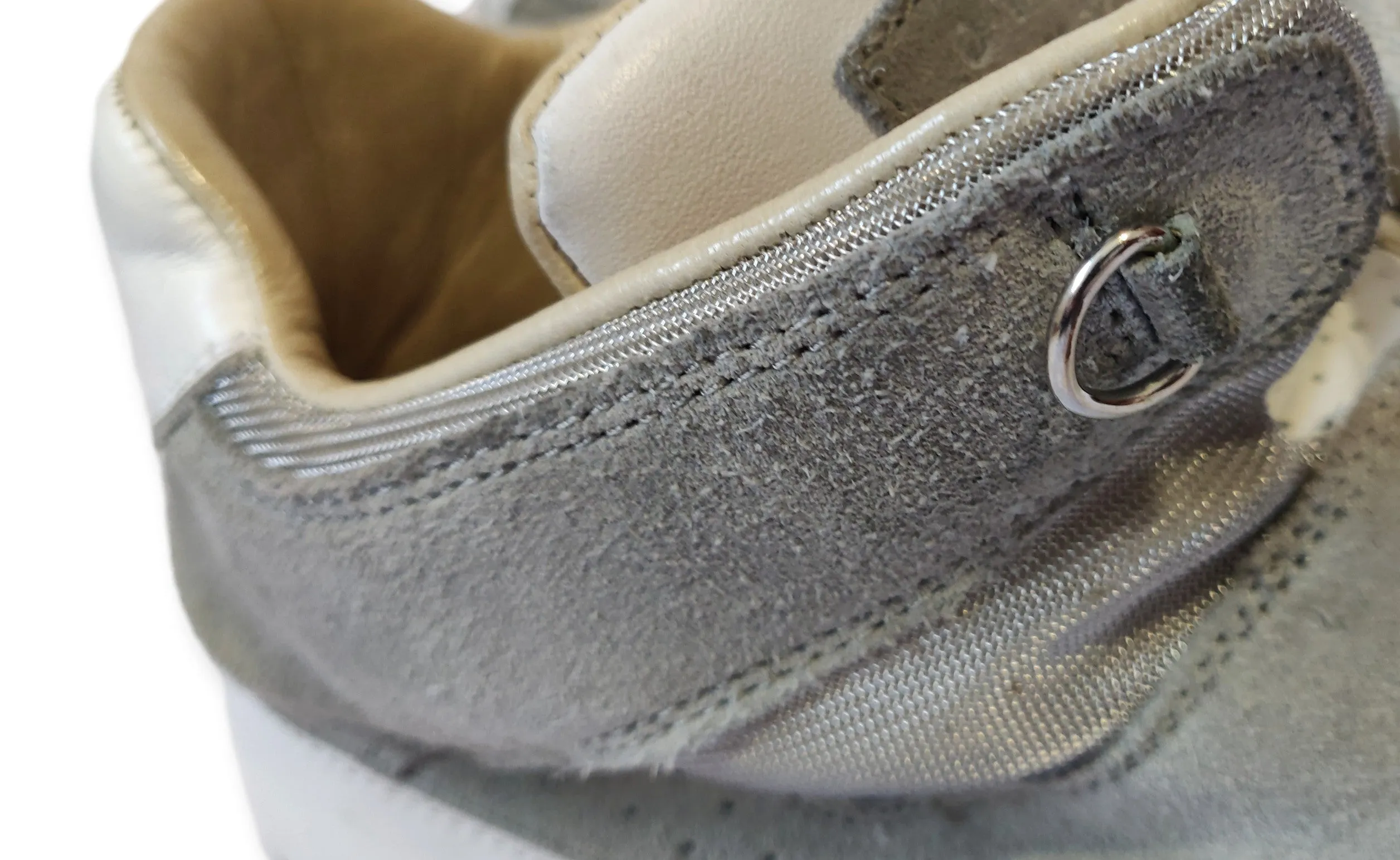 Vintage beige Maison Margiela Line 22 sneakers Made in Italy