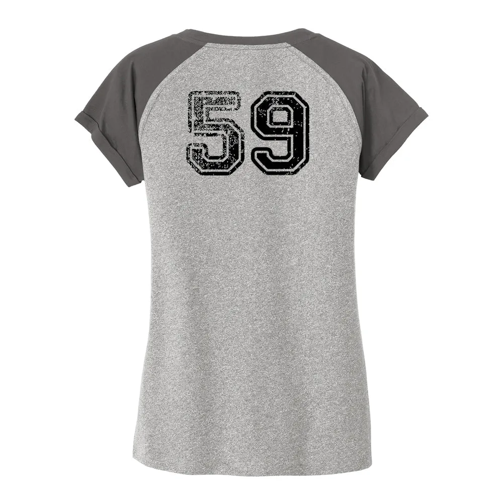Vintage Bonamassa Baseball New Era Varsity T-Shirt (Women)