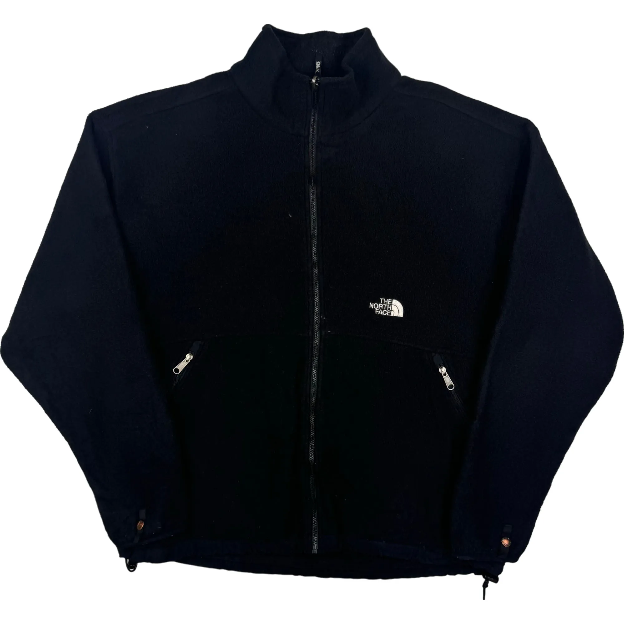 Vintage The North Face Polartec Full-Zip Fleece Jacket Black