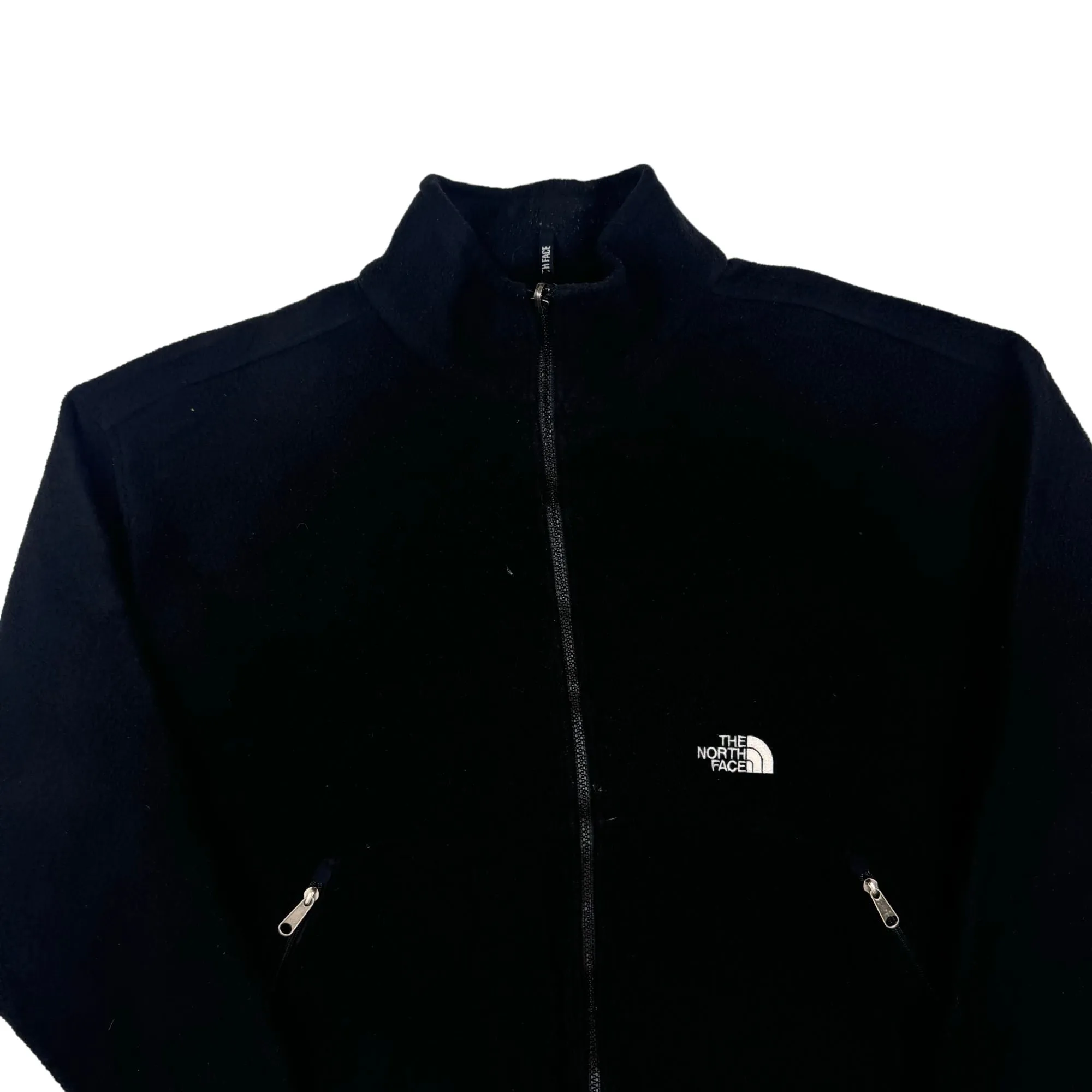 Vintage The North Face Polartec Full-Zip Fleece Jacket Black