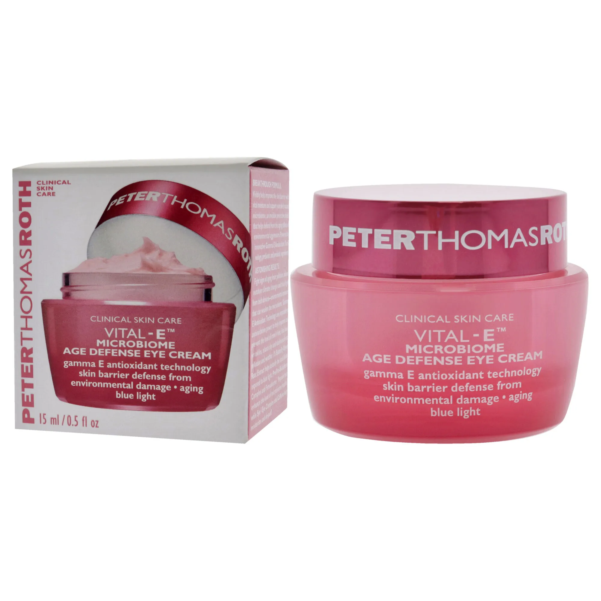 Vital-E Antioxidant Recovery Eye Cream by Peter Thomas Roth for Unisex - 0.5 oz Cream