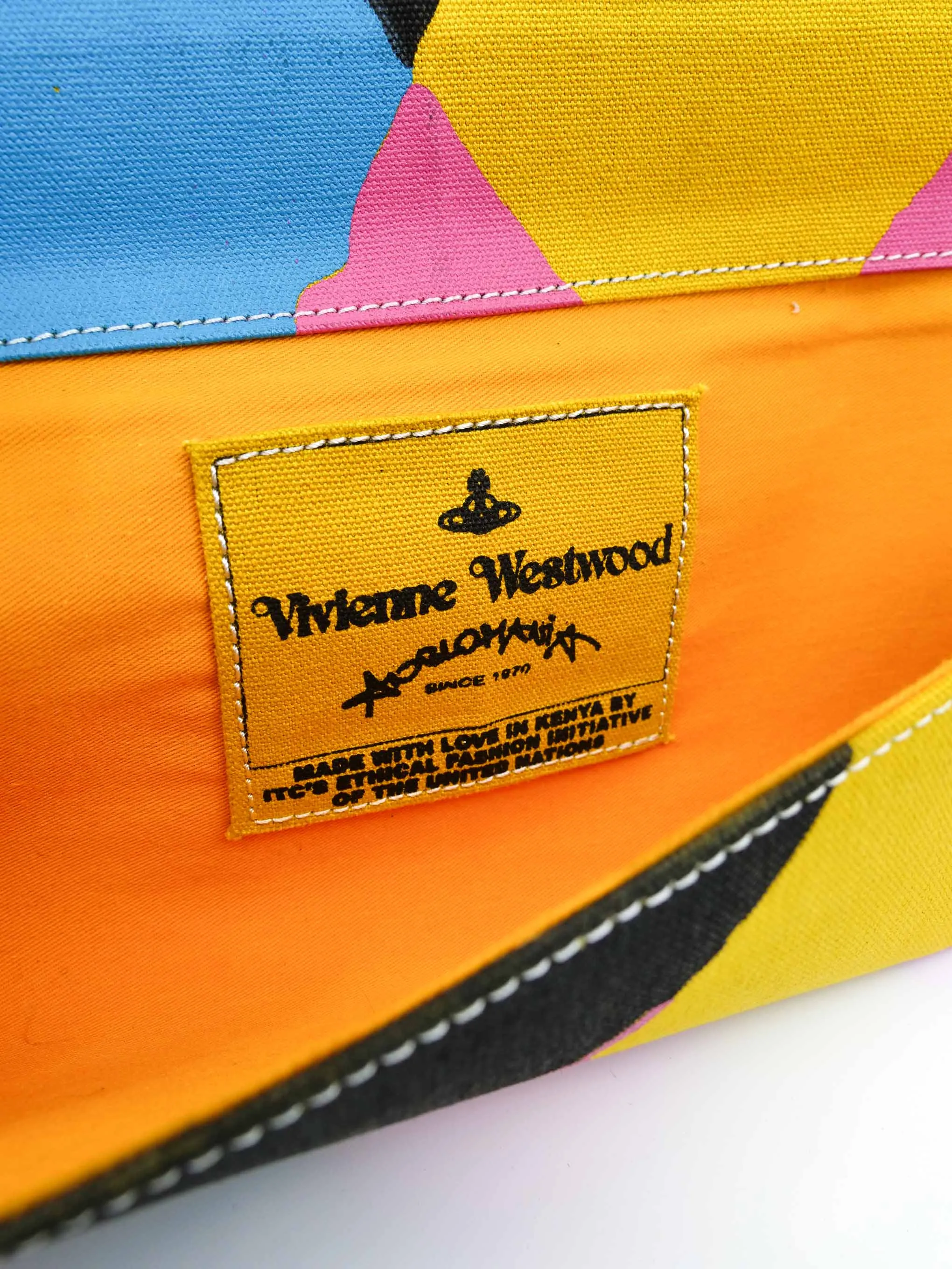 Vivienne Westwood Beaded Argyle Clutch
