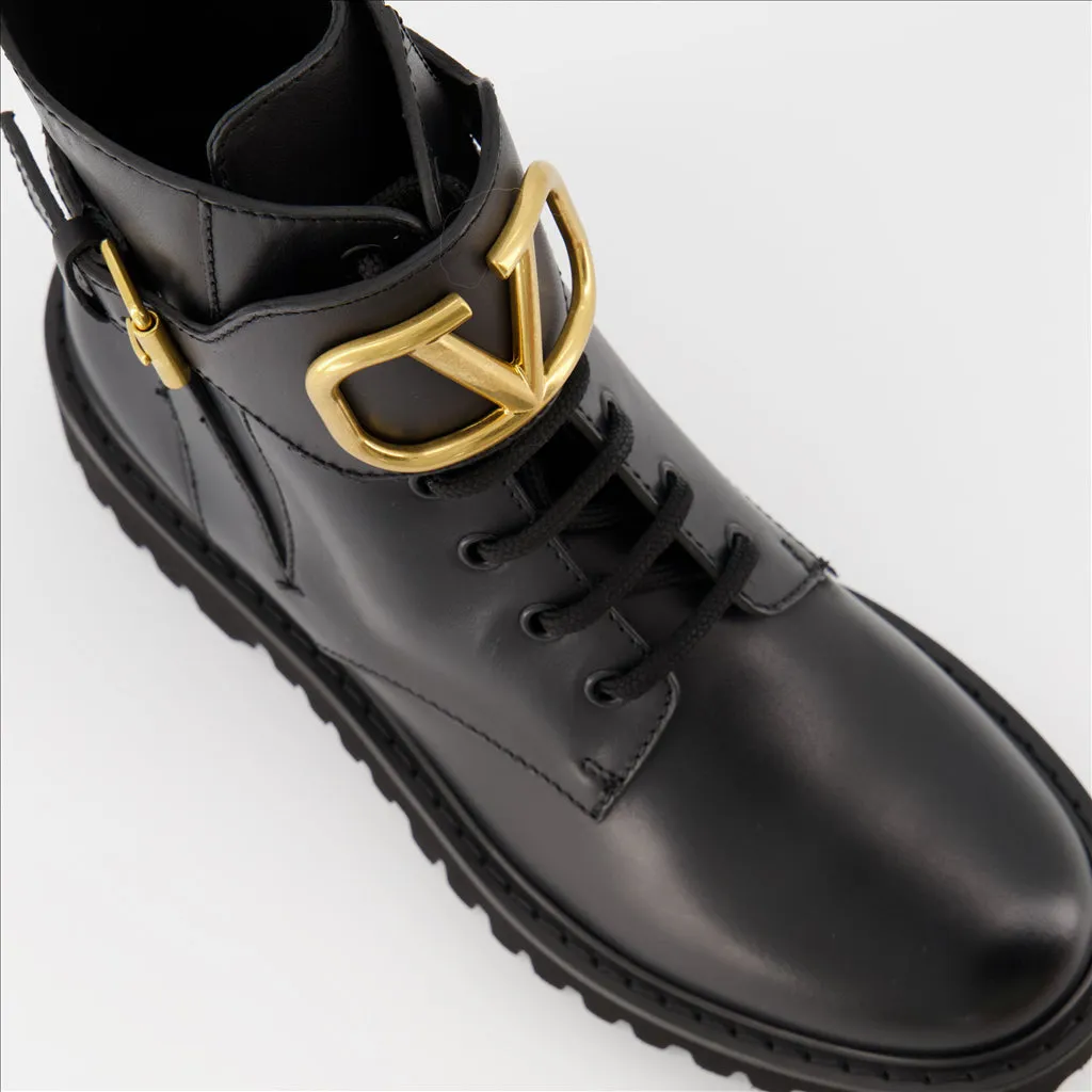 VLogo Ankle Boots