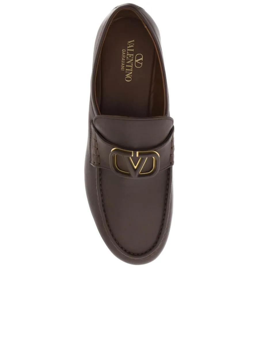 Vlogo Signature Calfskin Nappa Loafers