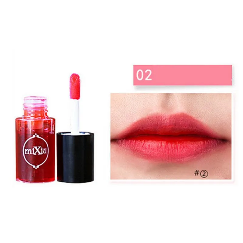 Waterproof Liquid Lip Gloss Tint Dyeing Blusher Lady Brand Makeup Lipstick Lip Color SM6