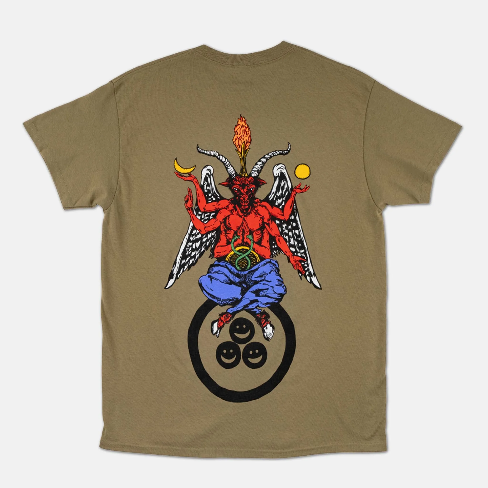Welcome Skateboards - Bapholit T-Shirt - Prairie
