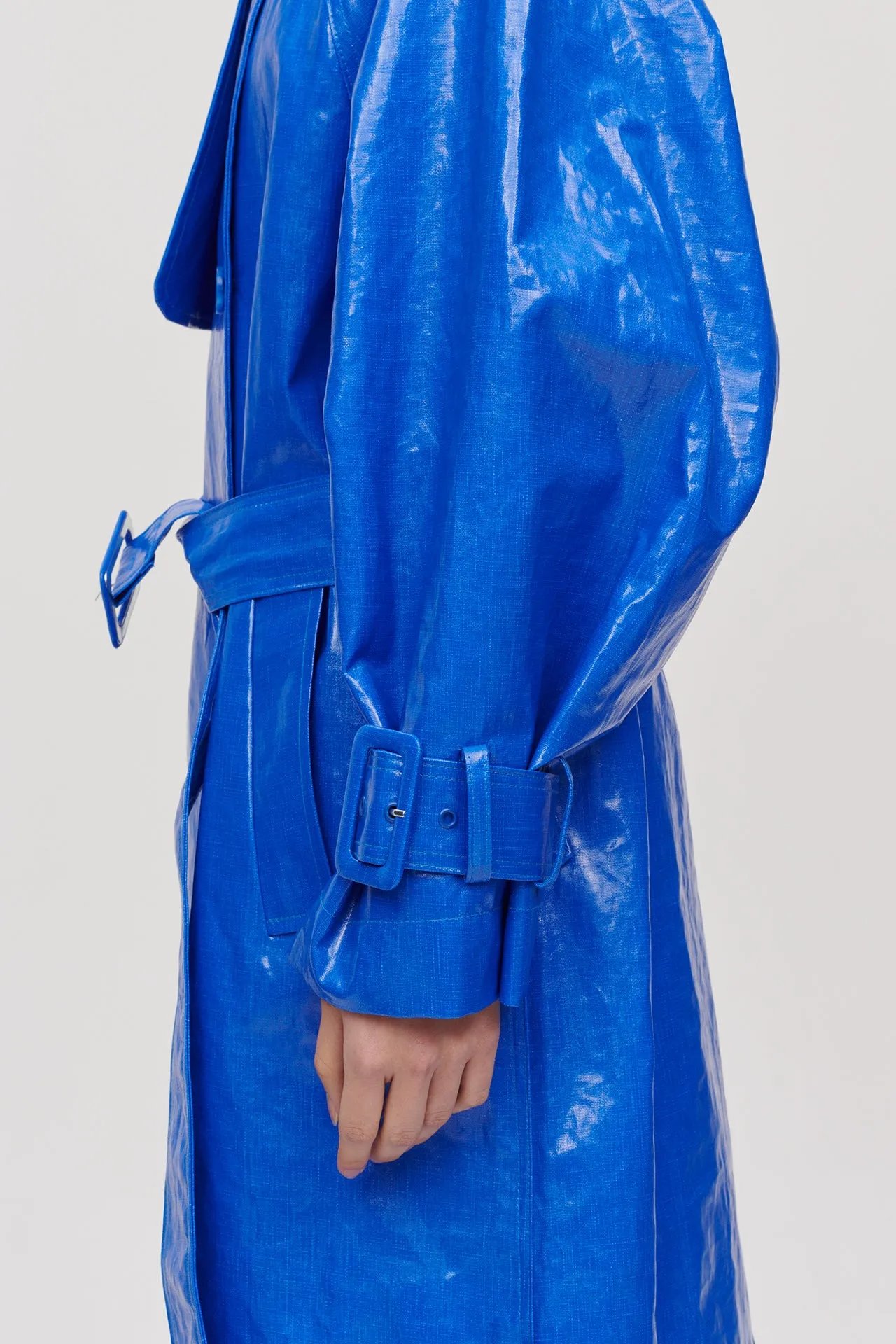 WINONA TRENCH BLUE