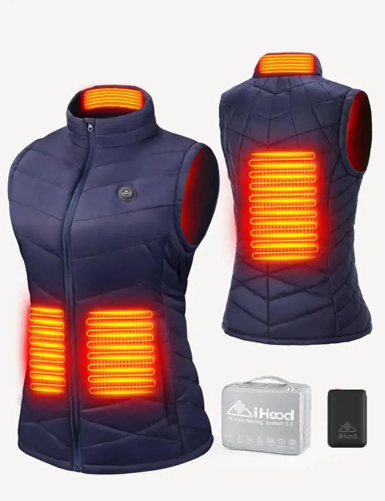 Women's Heated Vest ( Classic & Super Lightweight)