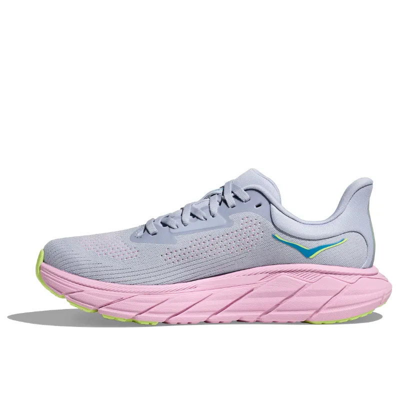 Women’s HOKA Arahi 7 – Gull/Pink Twilight (GPT)
