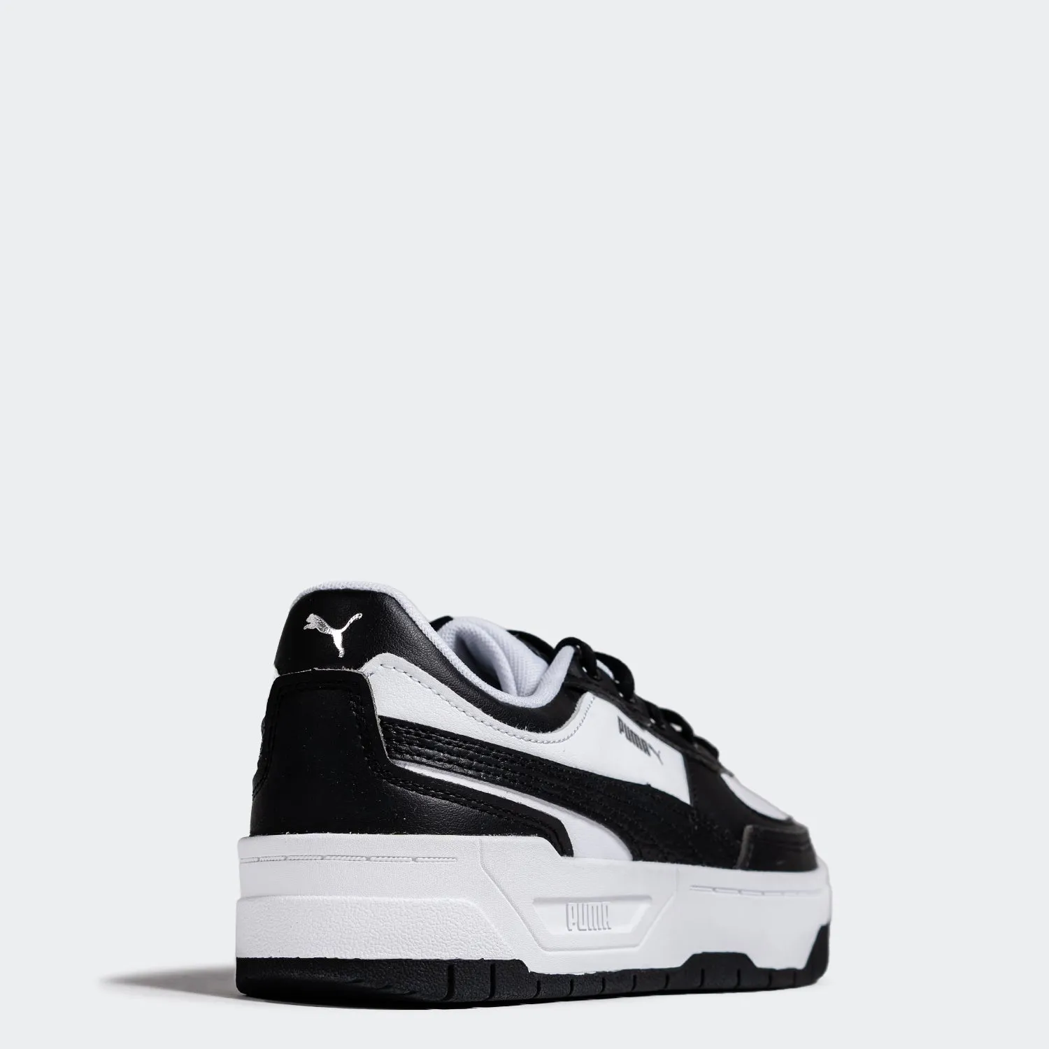 Women's PUMA Cali Dream Leather Shoes Black White