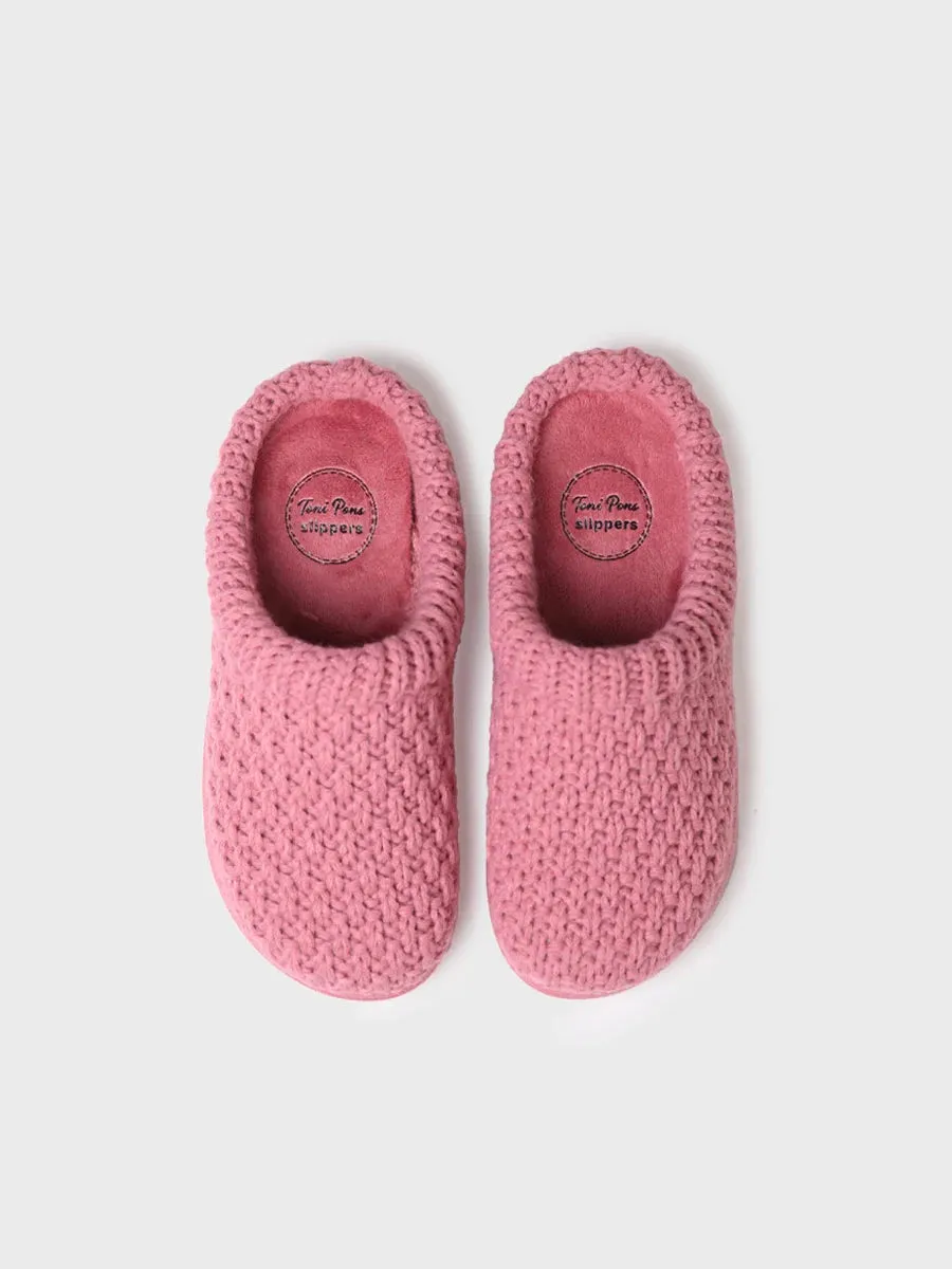 Women's Slippers in Braided Fabric - DOMI-SR