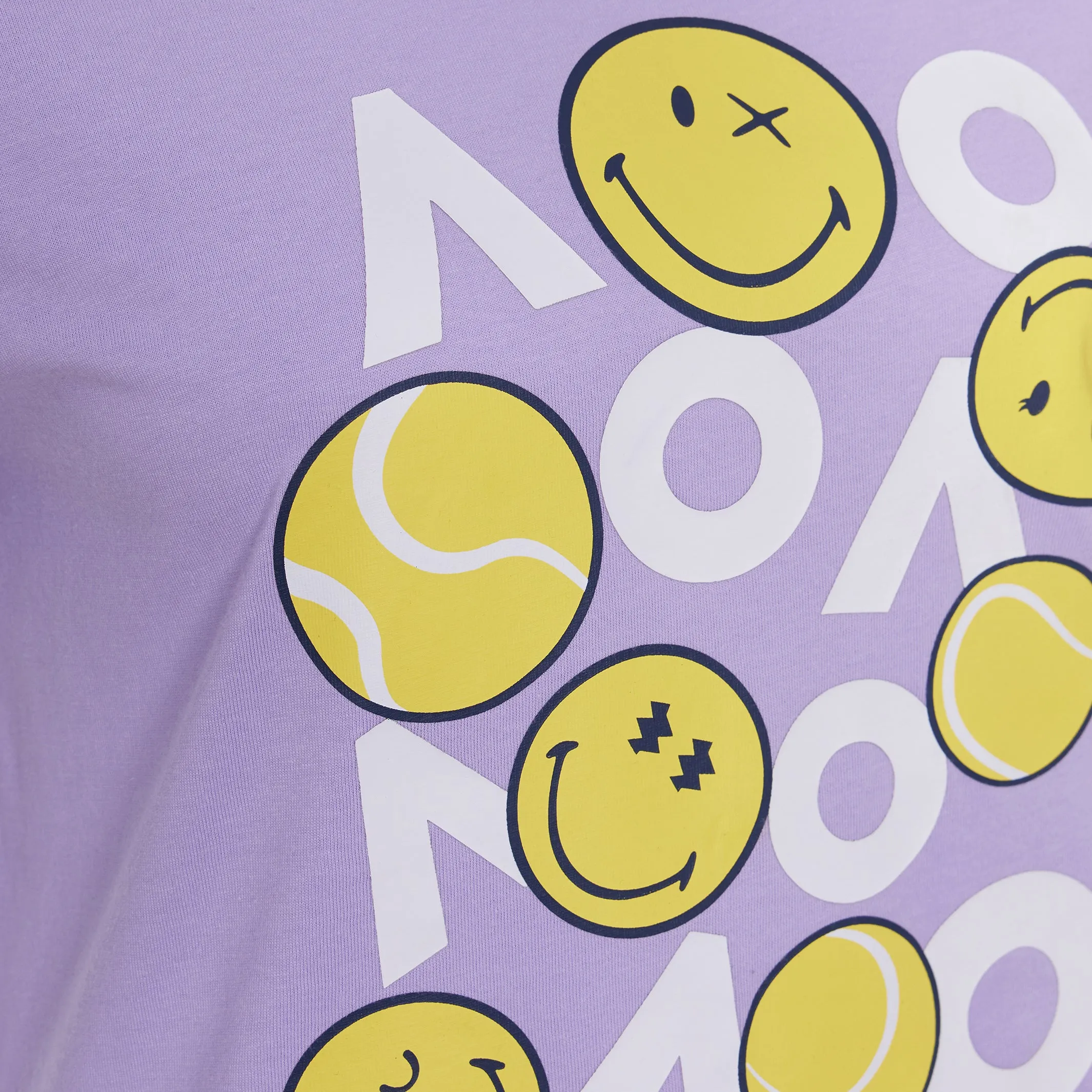 Women's T-Shirt SmileyWorld AO Tennis Balls