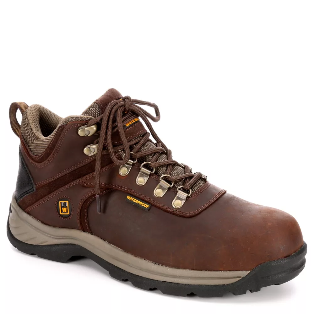WORK MASTER  MENS COLORADO STEEL TOE WORK BOOT