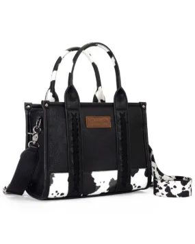 Wrangler Women's Whipstitch Patchwork Crossbody Bag