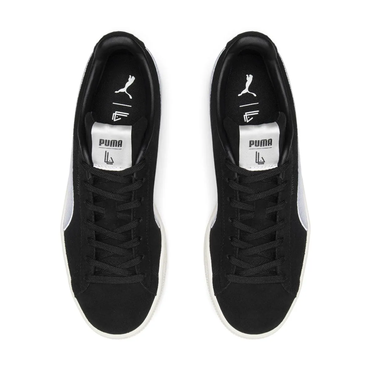x Lauren London WOMEN'S SUEDE Puma Black/Whisper White