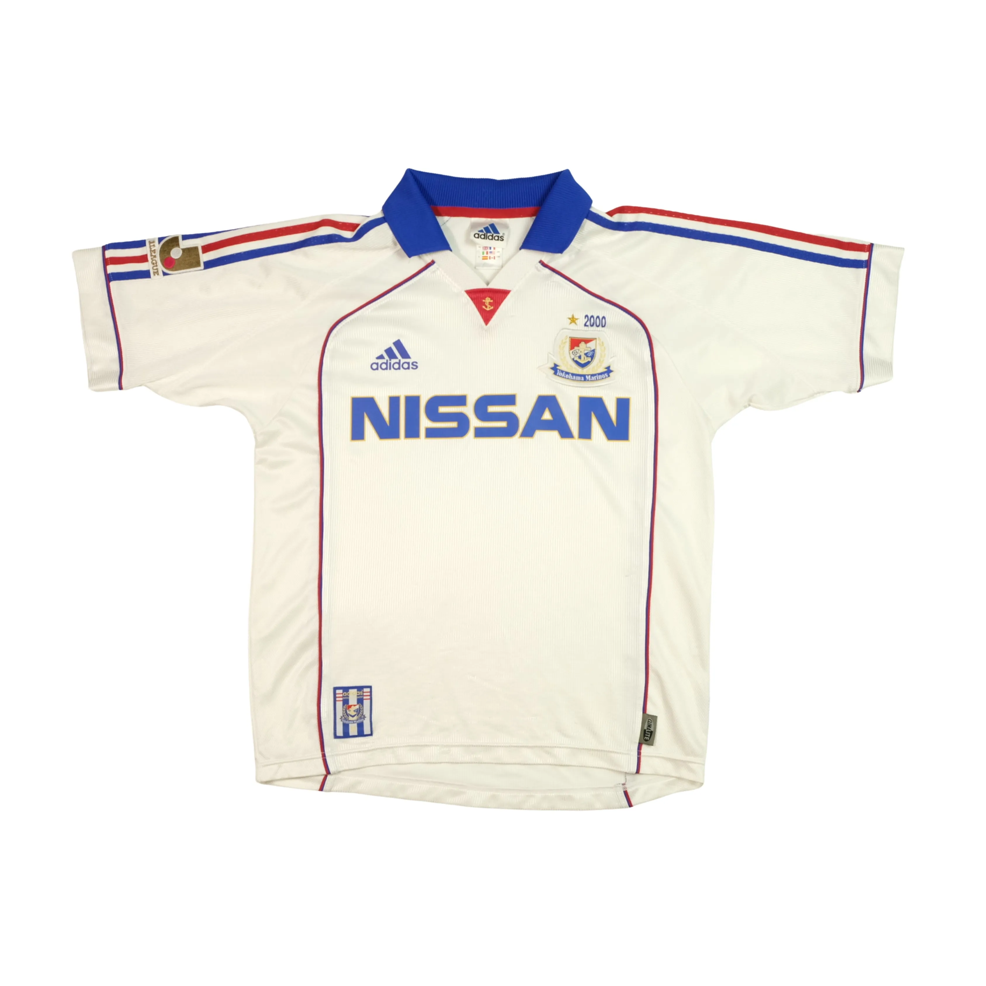 Yokohama Marinos 1999/2000 J-League Japan Adidas Away Football Shirt Medium