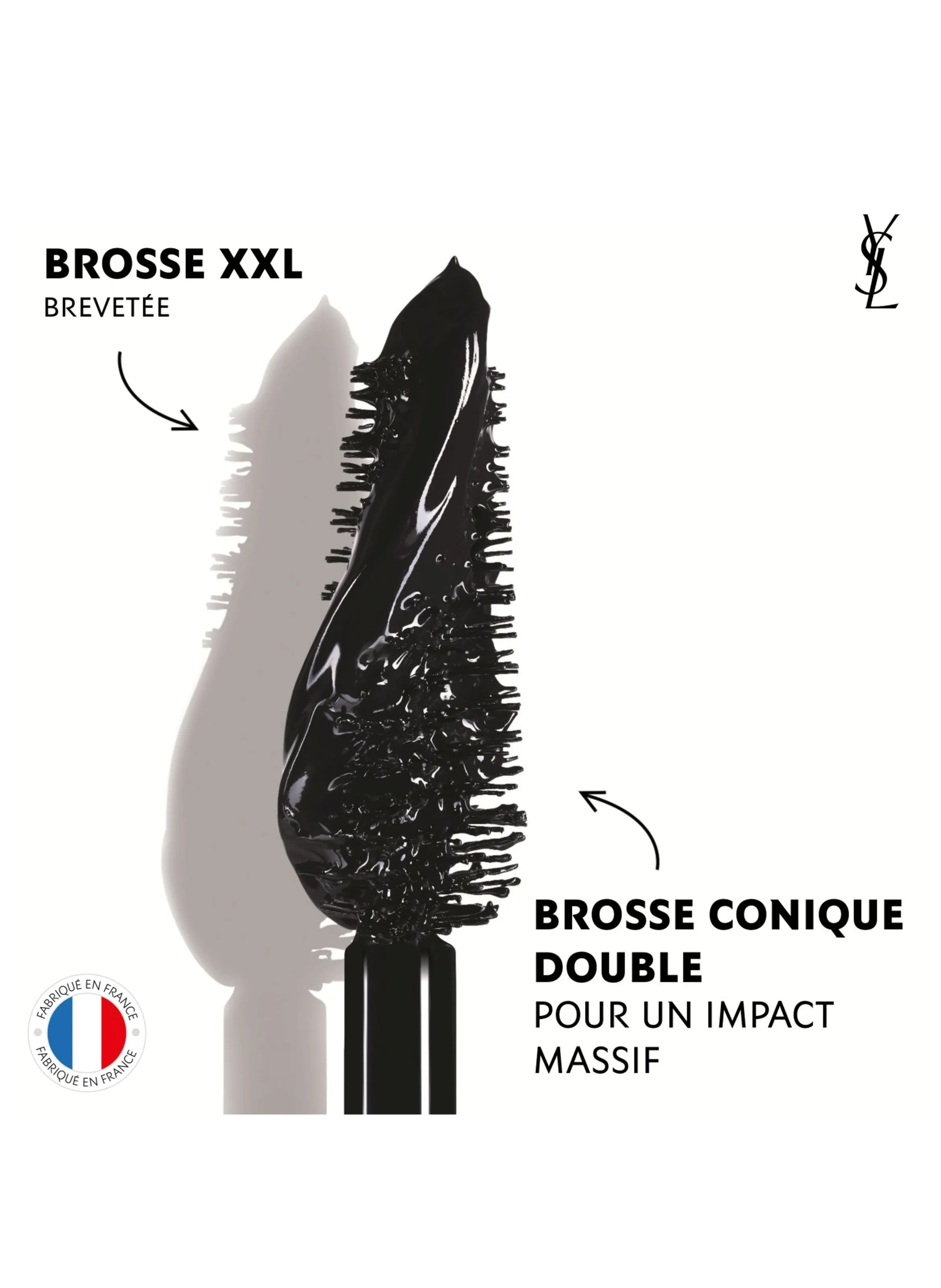 Yves saint laurent  Lash Clash Extreme Volume mascara - Black