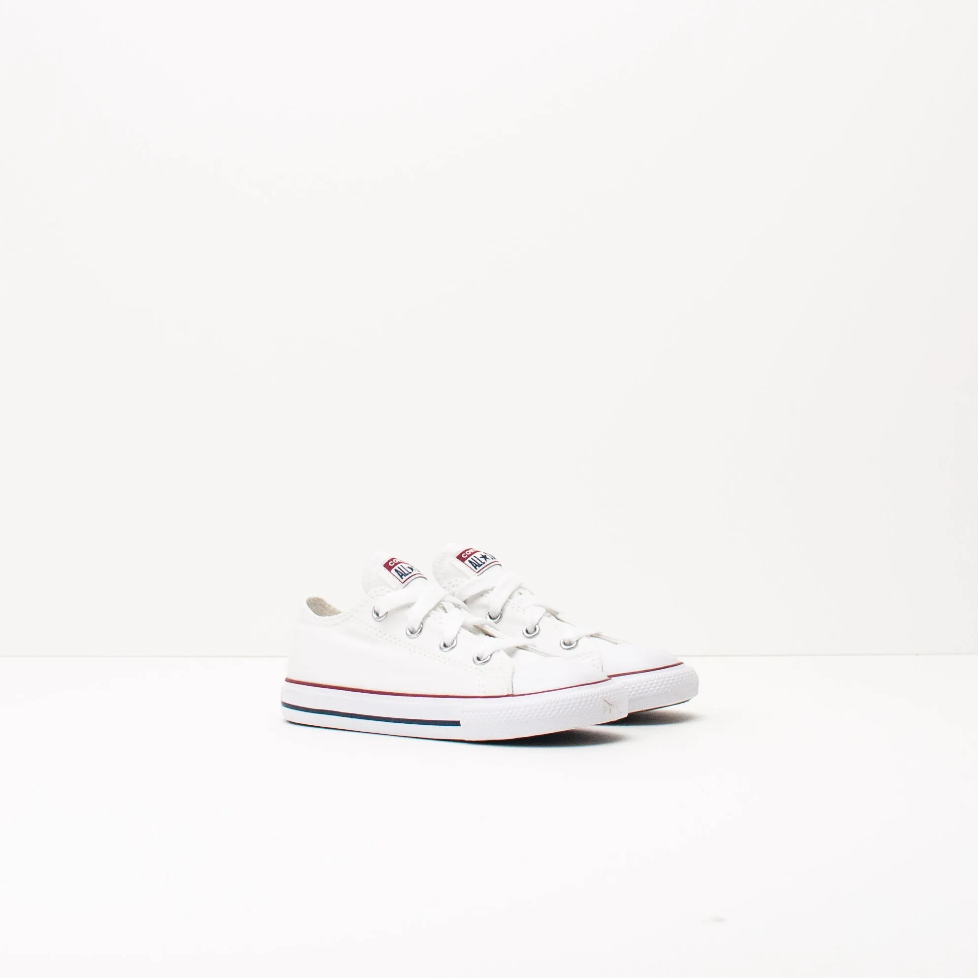 ZAPATILLA DE NIÑA Y NIÑO - CONVERSE - 7J256C CHUCK TAYLOR ALL STAR SEASONAL OX OPTICAL WHITE INFANT