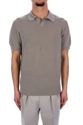 Zegna Jacquard Stitch Polo | Credomen